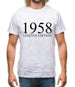 Limited Edition 1958 Mens T-Shirt