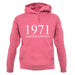 Limited Edition 1971 unisex hoodie