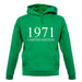 Limited Edition 1971 unisex hoodie