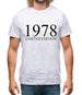 Limited Edition 1978 Mens T-Shirt