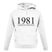 Limited Edition 1981 unisex hoodie