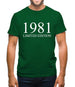 Limited Edition 1981 Mens T-Shirt