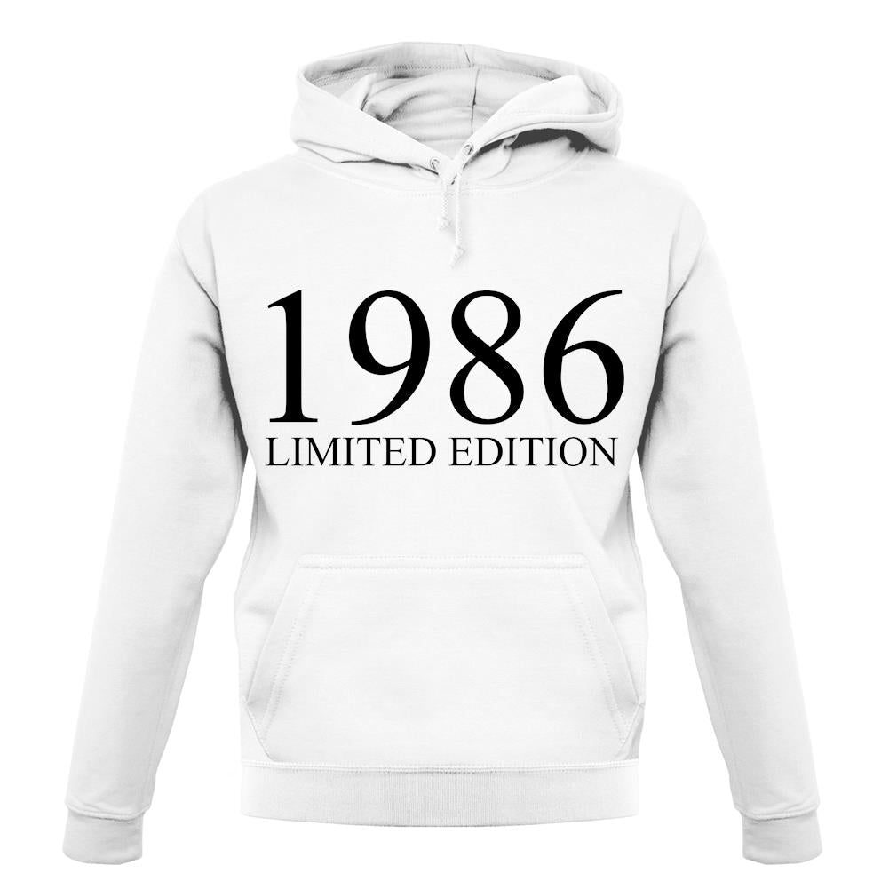 Limited Edition 1986 unisex hoodie