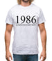 Limited Edition 1986 Mens T-Shirt