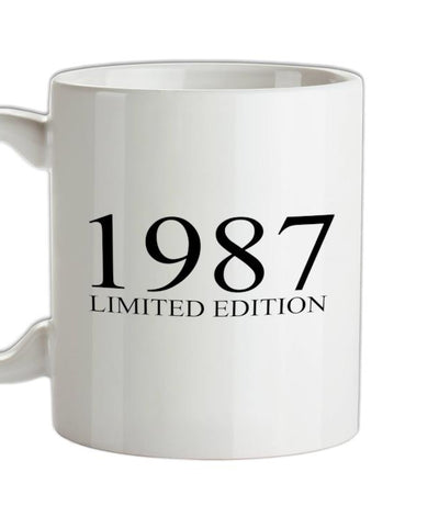 Limited Edition 1987 Ceramic Mug