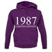 Limited Edition 1987 unisex hoodie