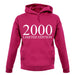 Limited Edition 2000 unisex hoodie