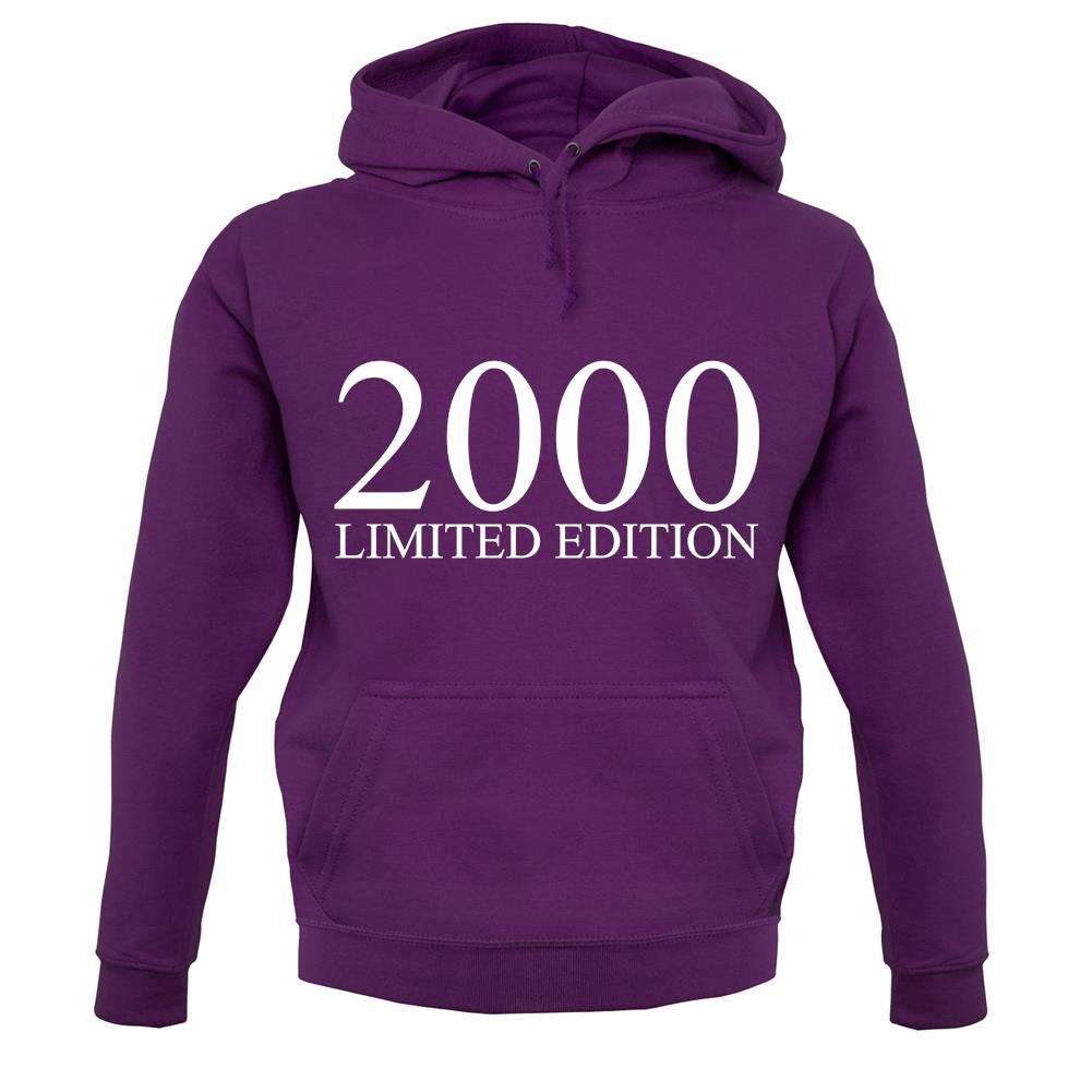 Limited Edition 2000 unisex hoodie
