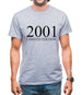 Limited Edition 2001 Mens T-Shirt