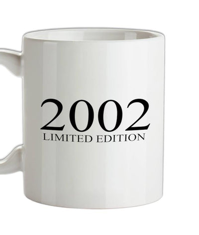 Limited Edition 2002 Ceramic Mug