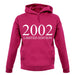 Limited Edition 2002 unisex hoodie