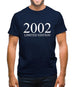 Limited Edition 2002 Mens T-Shirt