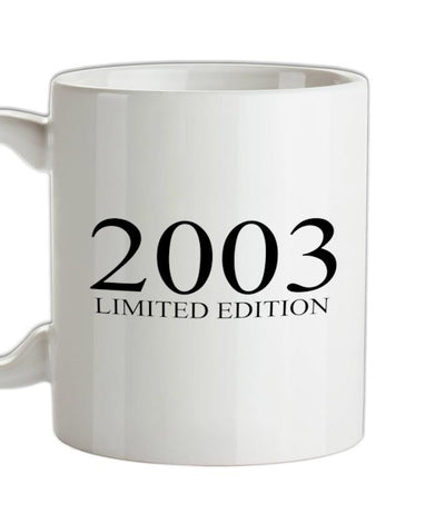 Limited Edition 2003 Ceramic Mug