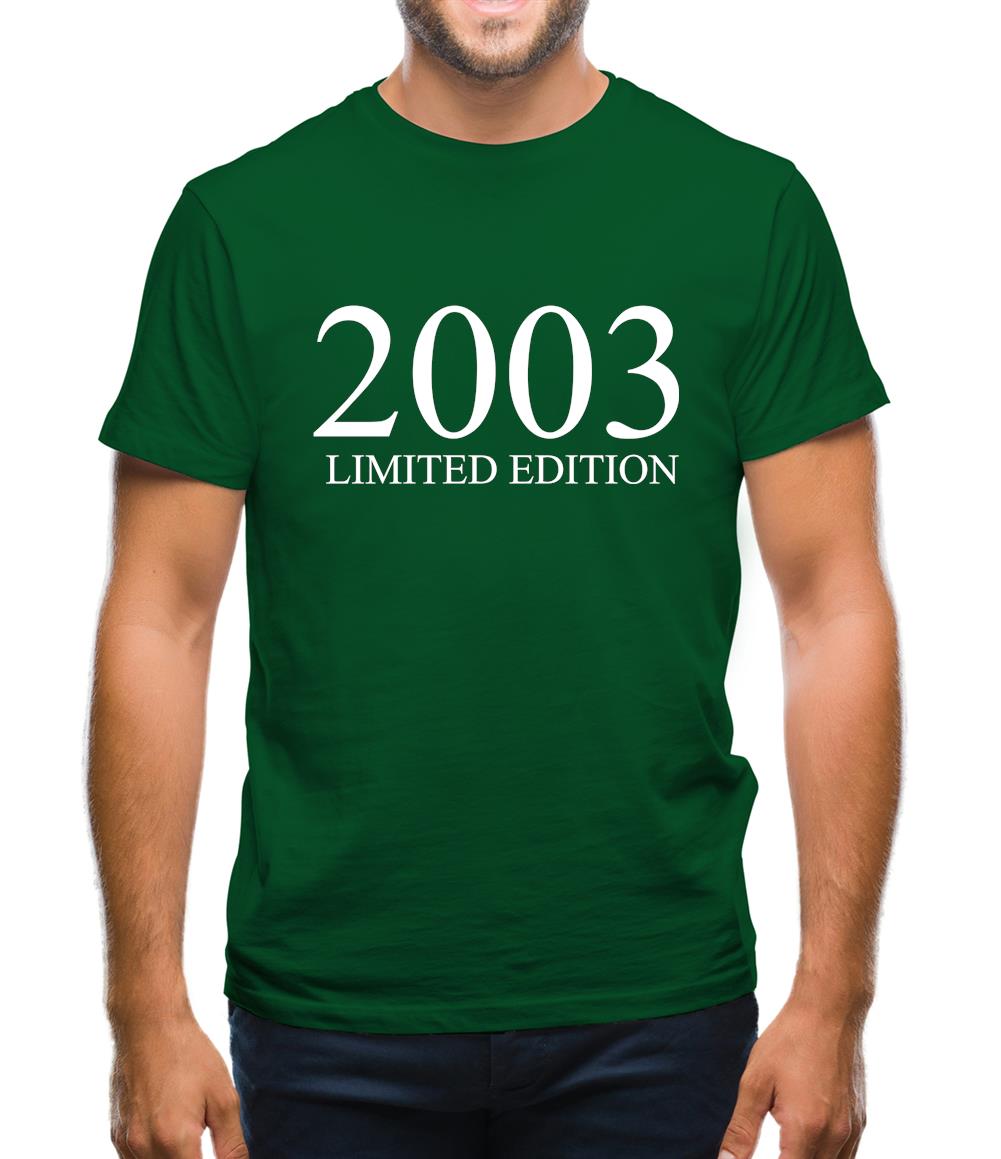 Limited Edition 2003 Mens T-Shirt