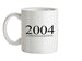 Limited Edition 2004 Ceramic Mug