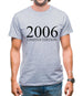 Limited Edition 2006 Mens T-Shirt