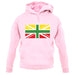 Lithuanian Union Jack unisex hoodie