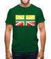 Lithuanian Union Jack Mens T-Shirt