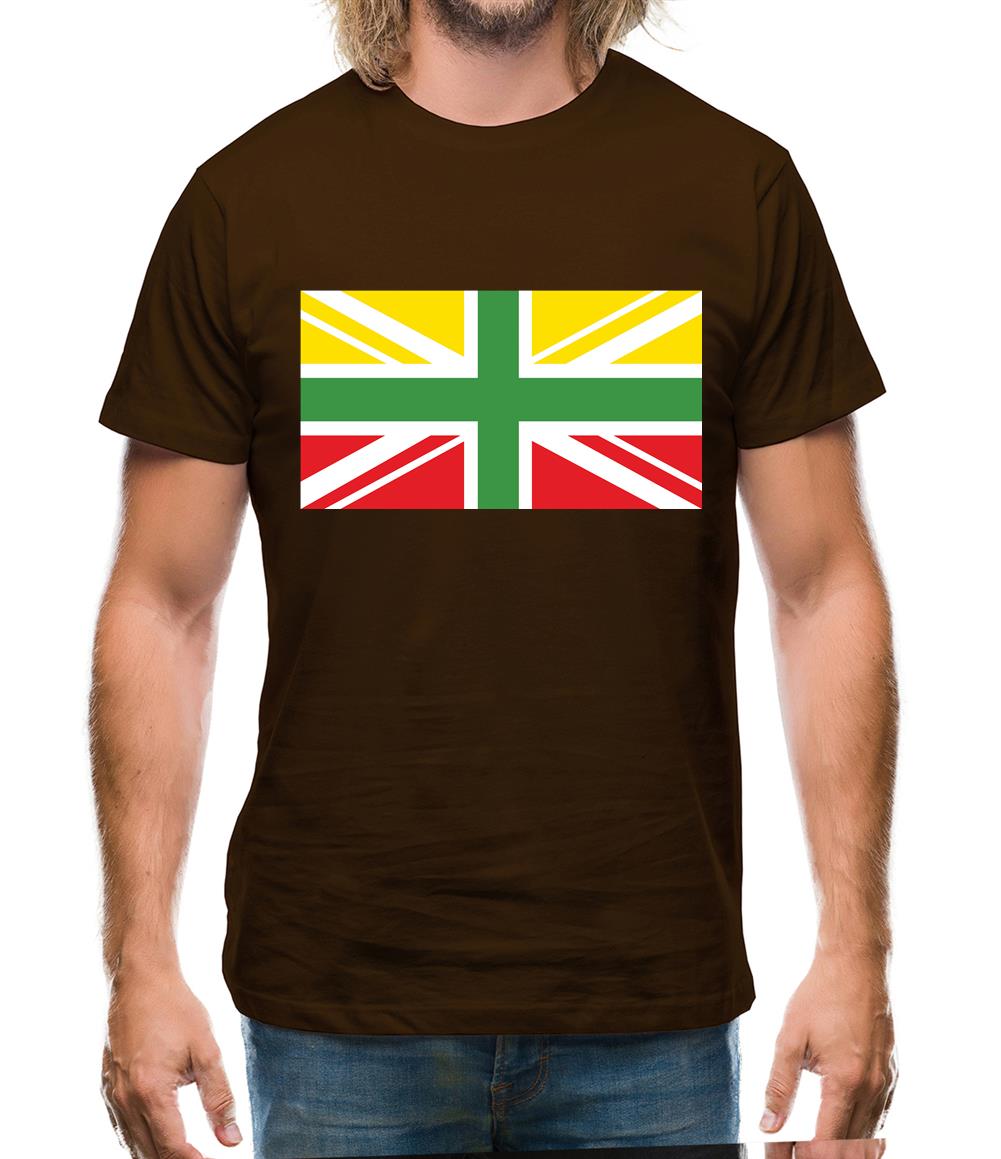 Lithuanian Union Jack Mens T-Shirt