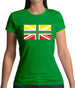 Lithuanian Union Jack Womens T-Shirt