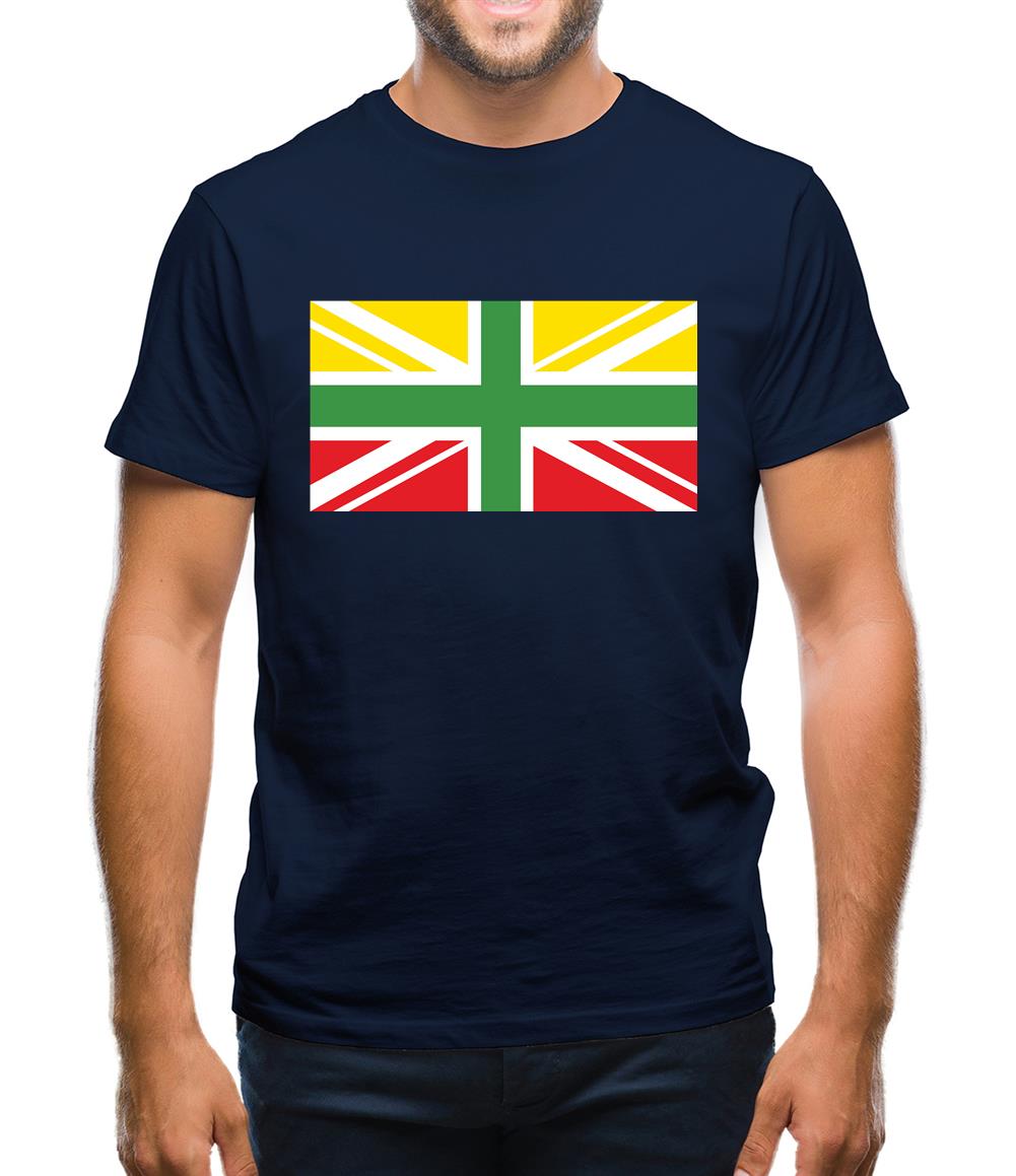 Lithuanian Union Jack Mens T-Shirt
