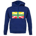 Lithuanian Union Jack unisex hoodie