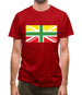 Lithuanian Union Jack Mens T-Shirt