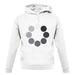 Loading Screen Buffering Circles unisex hoodie