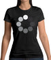 Loading Screen Buffering Circles Womens T-Shirt
