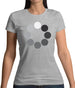 Loading Screen Buffering Circles Womens T-Shirt