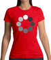 Loading Screen Buffering Circles Womens T-Shirt