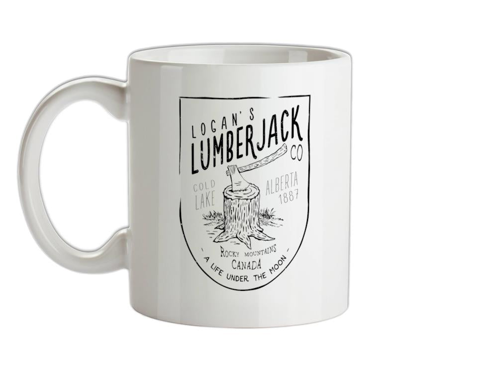 Logans Lumberjack Ceramic Mug