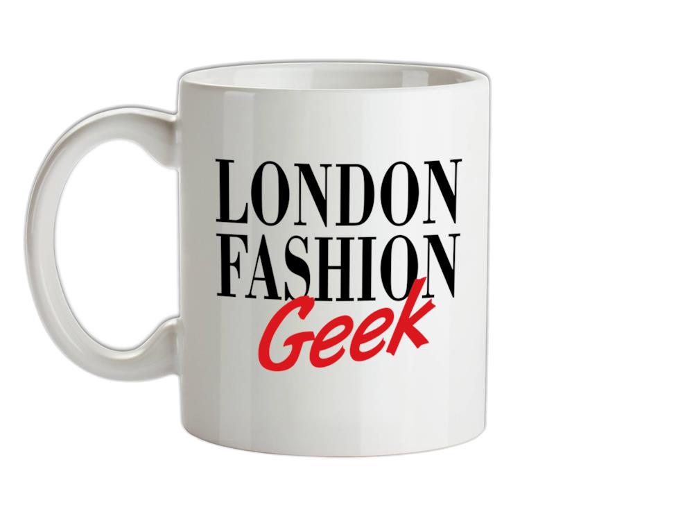 London Fashion Geek Ceramic Mug