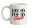 London Fashion Geek Ceramic Mug