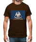 Louisiana Barcode Style Flag Mens T-Shirt