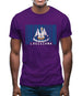 Louisiana Barcode Style Flag Mens T-Shirt