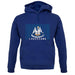 Louisiana Barcode Style Flag unisex hoodie