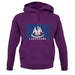 Louisiana Barcode Style Flag unisex hoodie