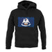 Louisiana Grunge Style Flag unisex hoodie