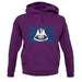 Louisiana Grunge Style Flag unisex hoodie