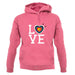 Love Archery unisex hoodie