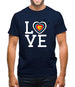 Love Archery Mens T-Shirt