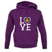 Love Archery unisex hoodie