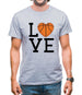 I Love Basketball Mens T-Shirt