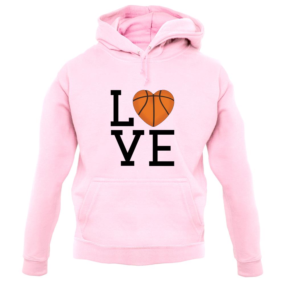 I Love Basketball Unisex Hoodie