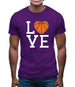 I Love Basketball Mens T-Shirt