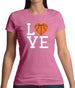 I Love Basketball Womens T-Shirt