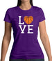 I Love Basketball Womens T-Shirt