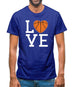 I Love Basketball Mens T-Shirt