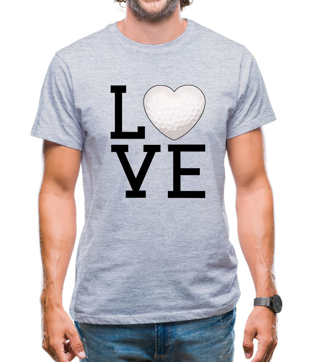 I Love Golf Mens T-Shirt